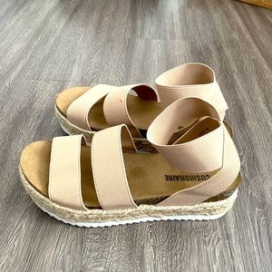 Cute Tan Sandals